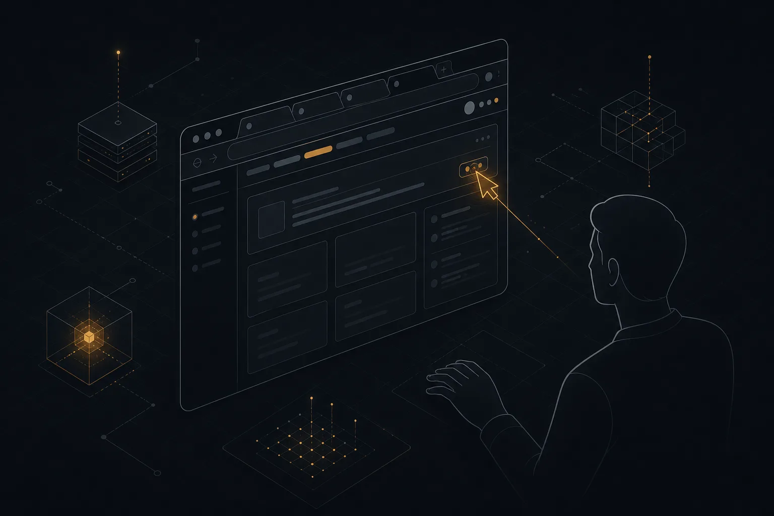AI agent 操作你已登录的真实 Chrome，你随时可以接管